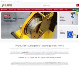 Wciagarki.com.pl(Producent wyciągarek samochodowych i budowlanych) Screenshot