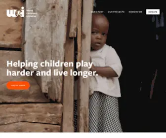 Wciprojects.org(World Children's Initiative) Screenshot