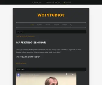 Wcistudios.com(WCI Studios) Screenshot
