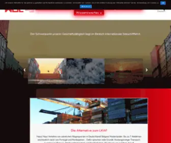 WCL-Shipping.com(WCL Reederei Agentur GmbH) Screenshot