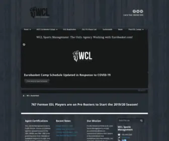 WClbasketball.com(WCL Sports Management) Screenshot