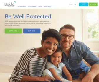 WClbauld.com(Bauld Insurance) Screenshot