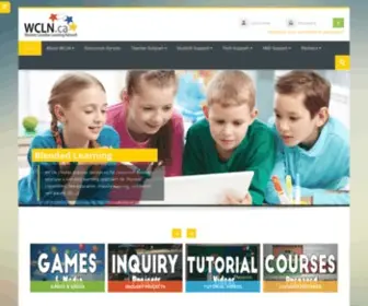 WCLN.ca(Western canadian learning network (wcln)) Screenshot