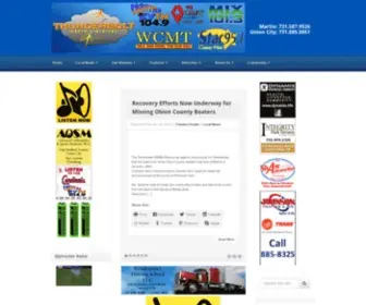 WCMT.com(Thunderbolt Broadcasting) Screenshot