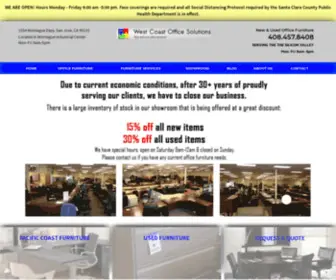 Wcoffice.com(West Coast Office Solutions) Screenshot