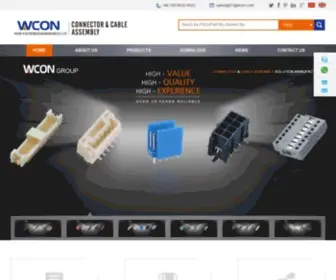 Wcon.com(Dongguan WCON Hardware Electronics Co) Screenshot