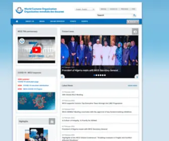 Wcoomd.org(World Customs Organization) Screenshot