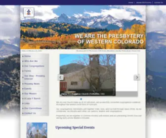 Wcopresbytery.org(Presbytery of Western Colorado) Screenshot