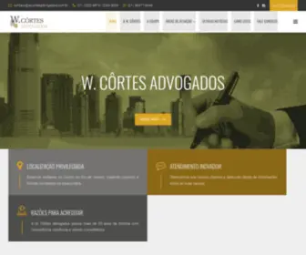 Wcortesadvogados.com.br(W côrtes) Screenshot