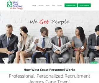 WCP.co.za(Staff Recruitment Cape Town) Screenshot