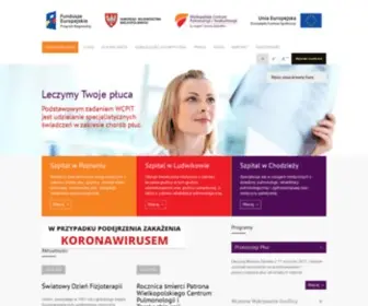 Wcpit.pl(Wielkopolskie Centrum Pulmonologii i Torakochirurgii) Screenshot