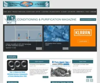 Wcponline.com(Water Conditioning and Purification Magazine) Screenshot