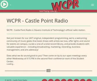 WCPR.org(Castle Point Radio) Screenshot