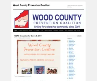 WCprevention.org(Wood County Prevention Coalition) Screenshot