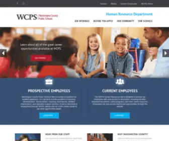 WCPSHR.com(Human Resources Department) Screenshot
