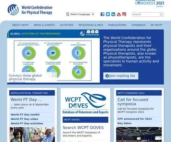 WCPT.org(World Physiotherapy) Screenshot
