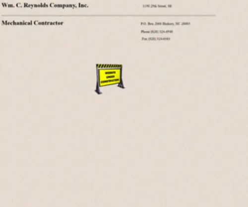 Wcreynolds.biz(Reynolds Company) Screenshot