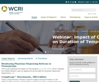 Wcrinet.org(WCRI) Screenshot