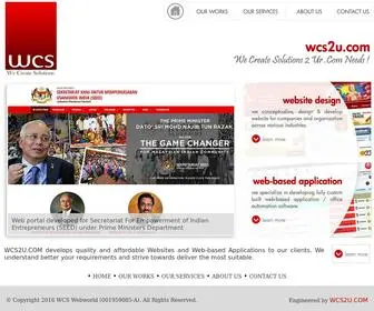 WCS2U.com(We Create Solutions 2 Ur .Com Needs) Screenshot