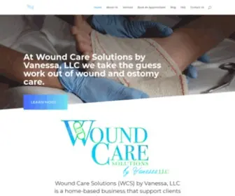 WCSByvanessa.com(Wound Care Solutions (WCS)) Screenshot