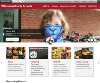 WCS.edu(Williamson County Schools) Screenshot