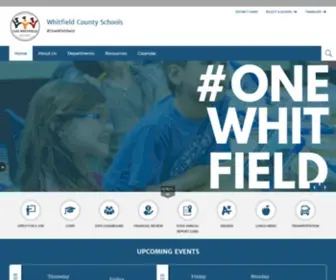 WCsga.net(Educators in Whitfield County Schools envision a valued and dynamic school district) Screenshot