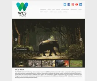 Wcsindia.org(WCS India) Screenshot