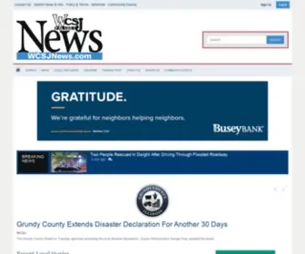 WCSjnews.com(The Voice of Grundy County) Screenshot