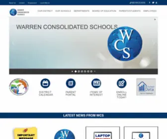 WCskids.net(Warren Consolidated Schools) Screenshot