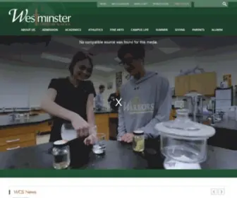 WCsmiami.org(Westminster Christian School is a private) Screenshot