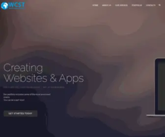 WCST.co.in(Creating websites) Screenshot