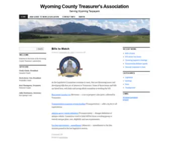 Wcta.us(Wyoming County Treasurer's Association) Screenshot