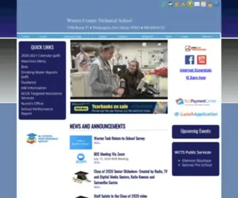 Wctech.org(Warren county technical school) Screenshot