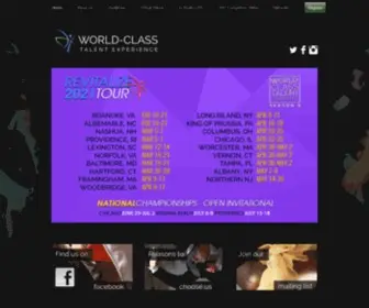 Wctedance.com(World-Class Talent Experience) Screenshot