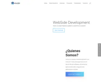 Wcuatro.com(Creating Web Solutions) Screenshot