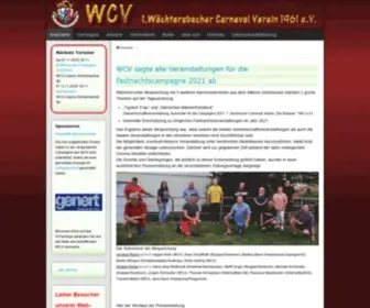 WCV.info(WCV Wächtersbacher Carnevalverein) Screenshot