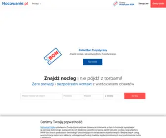 Wczasy24.net.pl(Noclegi. Baza noclegowa z Polski i zagranicy) Screenshot