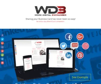 WD3.co.za(My Online Business Card) Screenshot