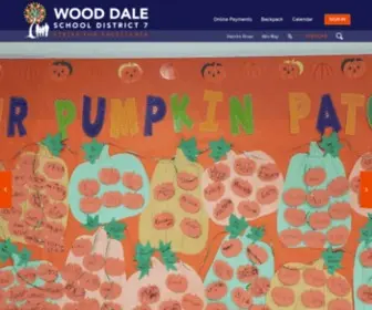 WD7.org(Wood Dale School District 7) Screenshot