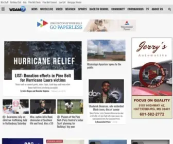 Wdam.com(Wdam) Screenshot