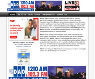 Wdaoradio.com(The Real Rhythm of the City) Screenshot