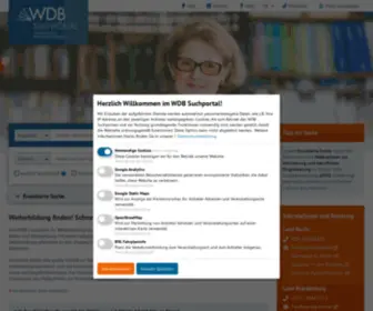 WDB-Suchportal.de(WDB Suchportal) Screenshot