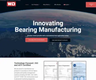 Wdbearings.com(WD Bearings) Screenshot