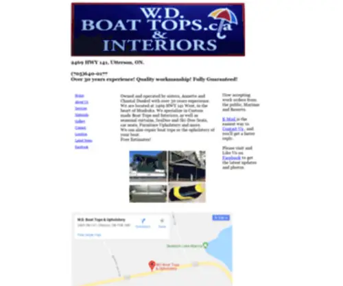 Wdboattops.ca(Wdboattops) Screenshot