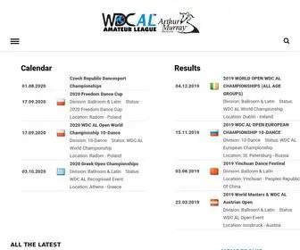 Wdcamateurleague.com(WDC) Screenshot