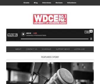 Wdce.net(University of Richmond Radio) Screenshot