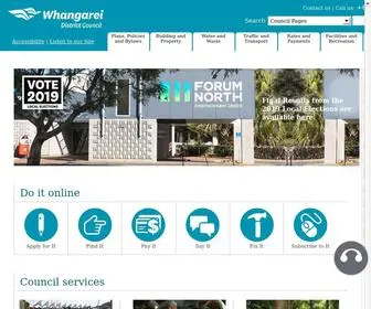 WDC.govt.nz(Whangarei District Council (WDC)) Screenshot