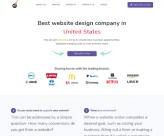 WDcweb.com(Website Design & Development Company for Small Businesses) Screenshot