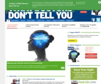 WDDTY.co.uk(WDDTY) Screenshot