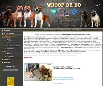 Wdedo.org(СТАФФОРДШИРСЬКИЙ БУЛЬТЕР'ЄР у Києві) Screenshot